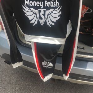 Ladies Crop Top Joggers